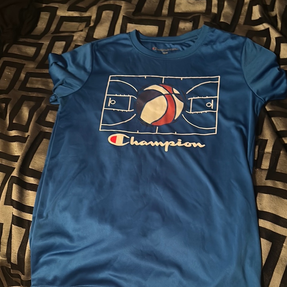 Champion Royal Blue Basketball Tee